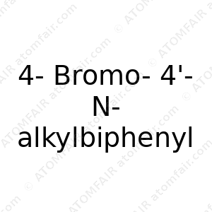 4-Bromo-4'-N-alkylbiphenyl (CAS: N/A)
