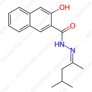 N'-(1,3-dimethylbutylidene)-3-hydroxy-2-naphthohydrazide (CAS: 214417-91-1)