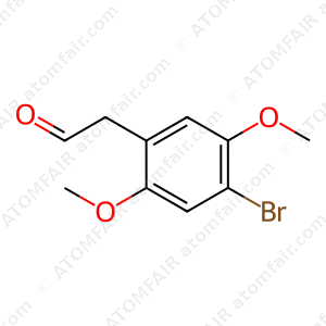 2-(4-bromo-2,5-dimethoxyphenyl)acetaldehyde (CAS: 107649-38-7)