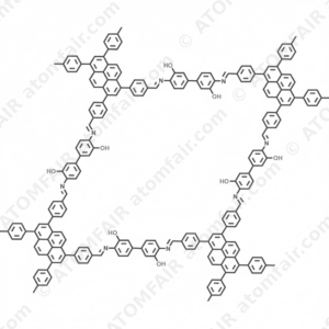 Benzaldehyde, 4,4′,4′′,4′′′-(1,3,6,8-pyrenetetrayl)tetrakis-, polymer with 4,4′-diamino[1,1′-biphenyl]-3,3′-diol (CAS: 2758570-61-3)