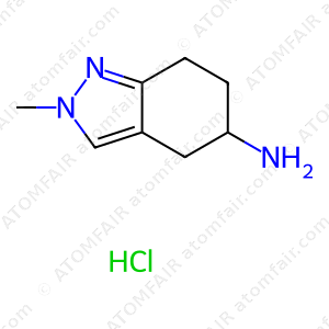 2-Methyl-4,5,6,7-tetrahydro-2H-indazol-5-amine hydrochloride (CAS: 541528-42-1)