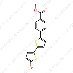 Methyl 4-(5'-bromo-[2,2'-bithiophen]-5-yl)benzoate (CAS: 2845127-09-3)