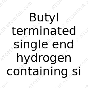 Butyl terminated single end hydrogen containing silicone oil (CAS: N/A)