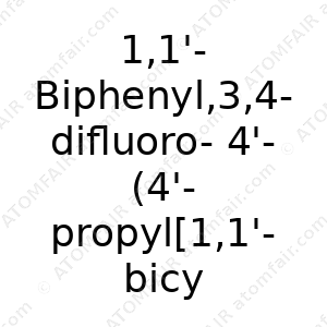 1,1'-Biphenyl,3,4-difluoro-4'-(4'-propyl[1,1'-bicyclohexyl]-4-yl) (CAS: N/A)