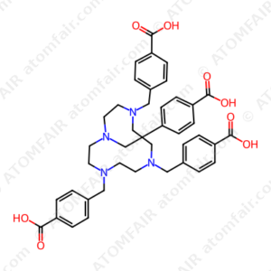 Benzoic acid, 4,4',4'',4'''-[1,4,7,10-tetraazacyclododecane-1,4,7,10-tetrayltetrakis(methylene)]tetrakis (CAS: 1421944-62-8)