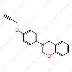 3-(4-(Prop-2-ynyloxy)phenyl)-3,4-dihydro-2H-benzo[e][1,3]oxazine (CAS: 372524-72-6)