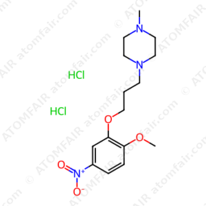 1-(3-(2-methoxy-5-nitrophenoxy)propyl)-4-methylpiperazine Dihydrochloride (CAS: 1657022-28-0)