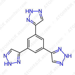 1H-1,2,3-Triazole, 5,5',5''-(1,3,5-benzenetriyl)tris (CAS: 1167993-47-6)