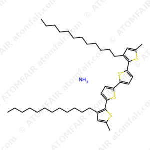 Poly[bis(3-dodecyl-2-thienyl)-2,2’-dithiophene-5,5’-diyl] (CAS: 827343-06-6)
