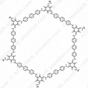 1,3,5-Benzenetricarboxaldehyde, 2,4,6-trihydroxy-, polymer with [1,1':4',1''-terphenyl]-4,4''-diamine (CAS: 1593661-32-5)