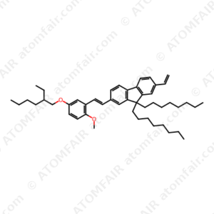 Poly[(9,9-dioctyl-2,7-divinylenefluorenylene)-alt-{2- methoxy-5-(2-ethylhexyloxy)-1,4-phenylene}] (CAS: 475101-36-1)