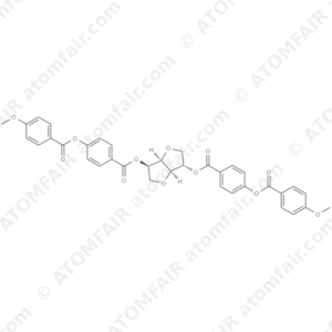 D-Glucitol, 1,4:3,6-dianhydro-, 2,5-bis[4-[(4-methoxybenzoyl)oxy]benzoate] (CAS: 197663-64-2)