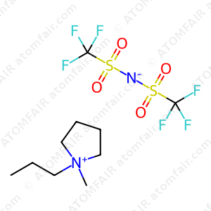 1-Methyl-1-propylpyrrolidinium Bis(trifluoromethanesulfonyl)imide [C3MPr]NTf2 (CAS: 223437-05-6)