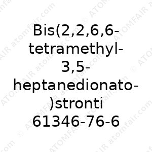 Bis(2,2,6,6-tetramethyl-3,5-heptanedionato)strontium [Sr(TMHD)2] (CAS: 61346-76-6)