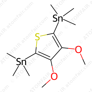 Stannane, 1,1'-(3,4-dimethoxy-2,5-thiophenediyl)bis[1,1,1-trimethyl (CAS: 2102848-94-0)