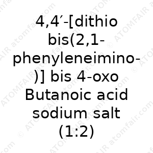 4,4′-[dithio bis(2,1-phenyleneimino)] bis 4-oxo Butanoic acid sodium salt (1:2) (CAS: 165116-09-6)