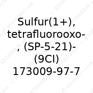 Sulfur(1+), tetrafluorooxo-, (SP-5-21)- (9CI) (CAS: 173009-97-7)