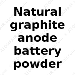 Natural graphite anode battery powder (CAS: N/A)