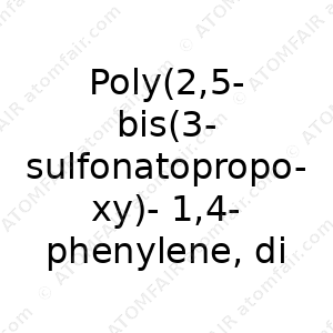 Poly(2,5-bis(3-sulfonatopropoxy)-1,4-phenylene, disodium salt-alt-1,4-phenylene) (CAS: N/A)