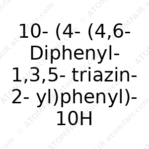 10-(4-(4,6-Diphenyl-1,3,5-triazin-2-yl)phenyl)-10H,10'H-spiro[acridine-9,9'-anthracen]-10'-one (CAS: N/A)