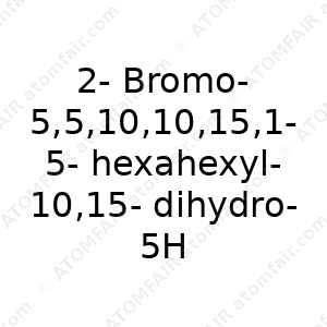 2-Bromo-5,5,10,10,15,15-hexahexyl-10,15-dihydro-5H-diindeno[1,2-a:1',2'-c]fluorene (CAS: N/A)
