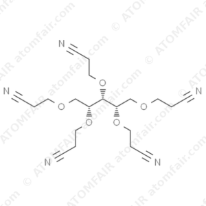 Xylitol, 1,2,3,4,5-pentakis-O-(2-cyanoethyl) (CAS: 55726-81-3)