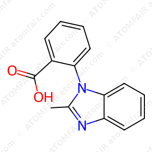 2-(2-Methyl-1H-benzo[d]imidazol-1-yl)benzoic acid (CAS: 1020998-01-9)
