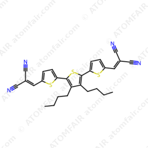 3',4'-Dibutyl-5,5''-bis(dicyanovinyl)-2,2':5',2''-terthiophene (CAS: 908588-68-1)