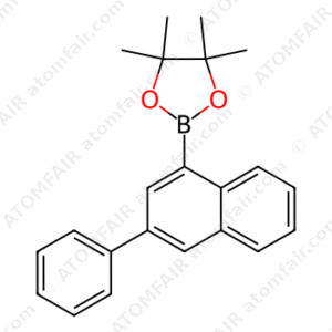 1,3,2-Dioxaborolane, 4,4,5,5-tetramethyl-2-(3-phenyl-1-naphthalenyl) (CAS: 1623149-23-4)