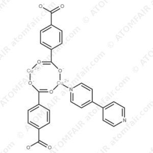 Copper, bis[μ-[1,4-benzenedicarboxylato(2-)-κO1:κO1']](4,4'-bipyridine-κN1)di (CAS: 444902-67-4)