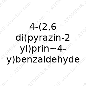 4-(2,6 di(pyrazin-2 yl)prin~4-y)benzaldehyde (CAS: N/A)