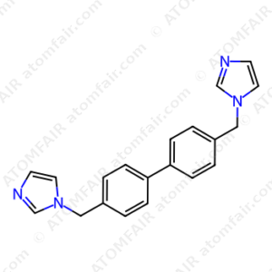 1H-Imidazole, 1,1'-[[1,1'-biphenyl]-4,4'-diylbis(methylene)]bis (CAS: 144693-25-4)