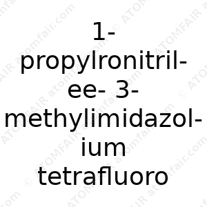 1-propylronitrilee-3-methylimidazolium tetrafluoroborate (CAS: N/A)