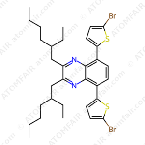 5,8-Bis(5-bromothiophen-2-yl)-2,3-bis(2-ethylhexyl)quinoxaline (CAS: 120451-23-3)