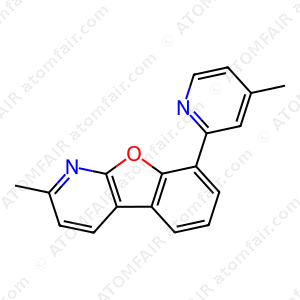 2-(methyl-d3)-8-(4-(methyl-d3)pyridin-2-yl)benzofuro[2,3-b]pyridine (CAS: 1609374-01-7)
