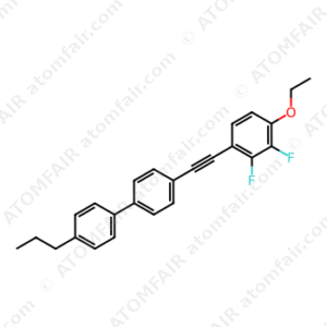 4-[(4-Ethoxy-2,3-difluorophenyl)ethynyl]-4'-propyl-1,1'-biphenyl (CAS: 126163-06-2)