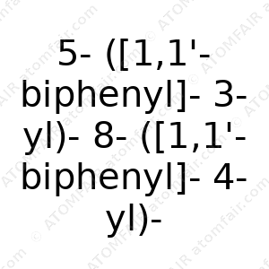5-([1,1'-biphenyl]-3-yl)-8-([1,1'-biphenyl]-4-yl)-5,8-dihydroindolo[2,3-c]carbazole-Dn (CAS: N/A)