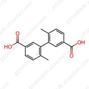 6,6'-Dimethyl-[1,1'-biphenyl]-3,3'-dicarboxylic acid (CAS: 871897-27-7)