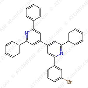 4,4'-Bipyridine, 2-(3-bromophenyl)-2',6,6'-triphenyl (CAS: 1956340-64-9)