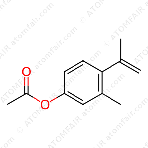 Phenol, 3-methyl-4-(1-methylethenyl)-, 1-acetate (CAS: 104997-42-4)
