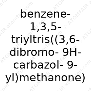 benzene-1,3,5-triyltris((3,6-dibromo-9H-carbazol-9-yl)methanone) (CAS: N/A)