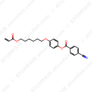 Benzoic acid, 4-cyano-, 4-[[6-[(1-oxo-2-propen-1-yl)oxy]hexyl]oxy]phenyl ester (CAS: 877077-26-4)