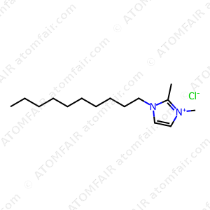 1-decyl-2,3-dimethylimidazolium chloride (CAS: 467443-04-5)
