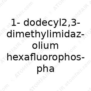 1-dodecyl2,3-dimethylimidazolium hexafluorophosphate (CAS: N/A)