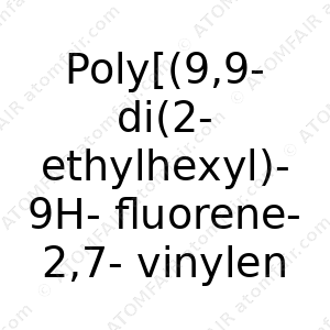 Poly[(9,9-di(2-ethylhexyl)-9H-fluorene-2,7-vinylene)-co- (2-methoxy-5-(2-ethylhexyloxy)-1,4-phenylenevinylene)] (m:n=95:5 mole ratio) (CAS: N/A)
