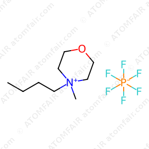 4-Butyl-4-methylmorpholin-4-ium hexafluorophosphate(V) (CAS: 876690-60-7)