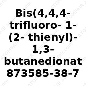 Bis(4,4,4-trifluoro-1-(2-thienyl)-1,3-butanedionato)zinc TMEDA adduct, 99% (CAS: 873585-38-7)