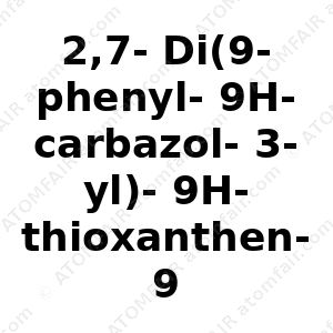 2,7-Di(9-phenyl-9H-carbazol-3-yl)-9H-thioxanthen-9-one- 10,10-dioxide (CAS: N/A)
