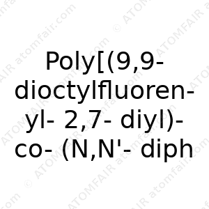 Poly[(9,9-dioctylfluorenyl-2,7-diyl)-co-(N,N'-diphenyl)- N,N'-di(p-butylphenyl)-1,4-diaminobenzene)] end capped with dimethylphenyl (CAS: N/A)