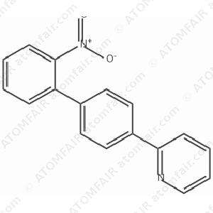 Pyridine, 2-(2'-nitro[1,1'-biphenyl]-4-yl) (CAS: 861025-77-6)